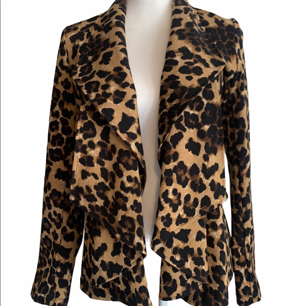 Grace elements | leopard blazer jacket xs